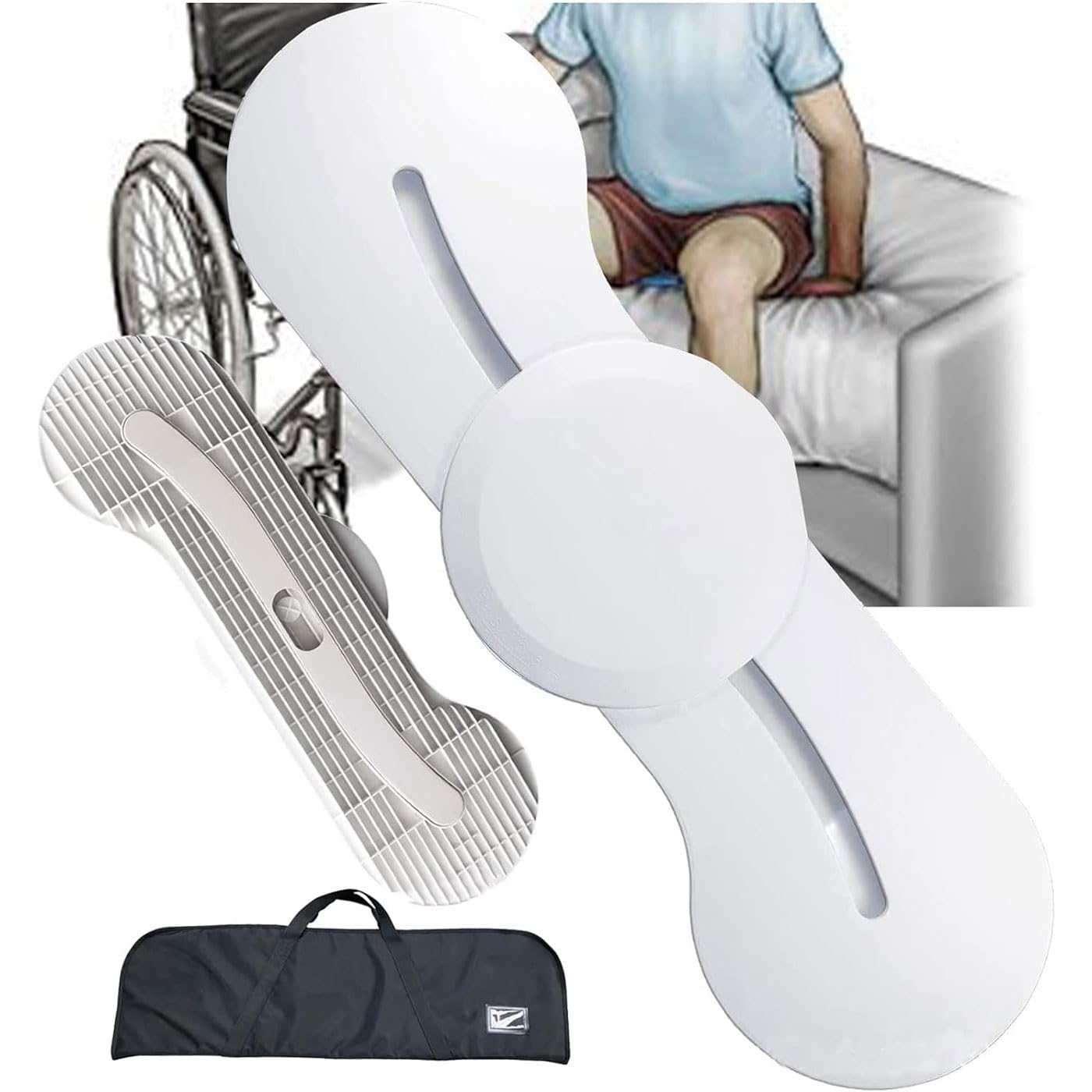 Tabla De Transferencia Para Silla De Ruedas Placa De Cambio Giratoria Tabla Deslizante Para Usuarios De Sillas De Ruedas Para Personas Mayores Y Discapacitadas Desde La Silla De Ruedas a La Cama
