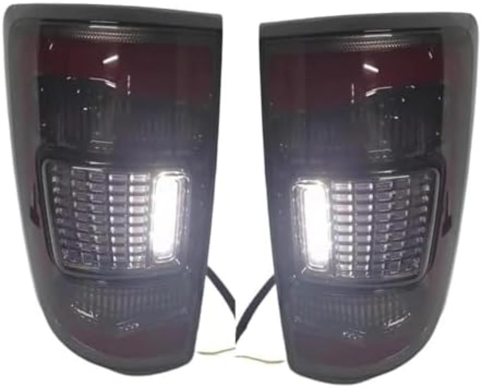 Dla DODGE, dla Ram 2008-2019 Lampy tylne Włącz kierunkowskazy Zespoły tylnych świateł samochodowych Lampka sygnalizacyjna lusterka bocznego (Smorked Euro Version) (Smorked Euro Version)