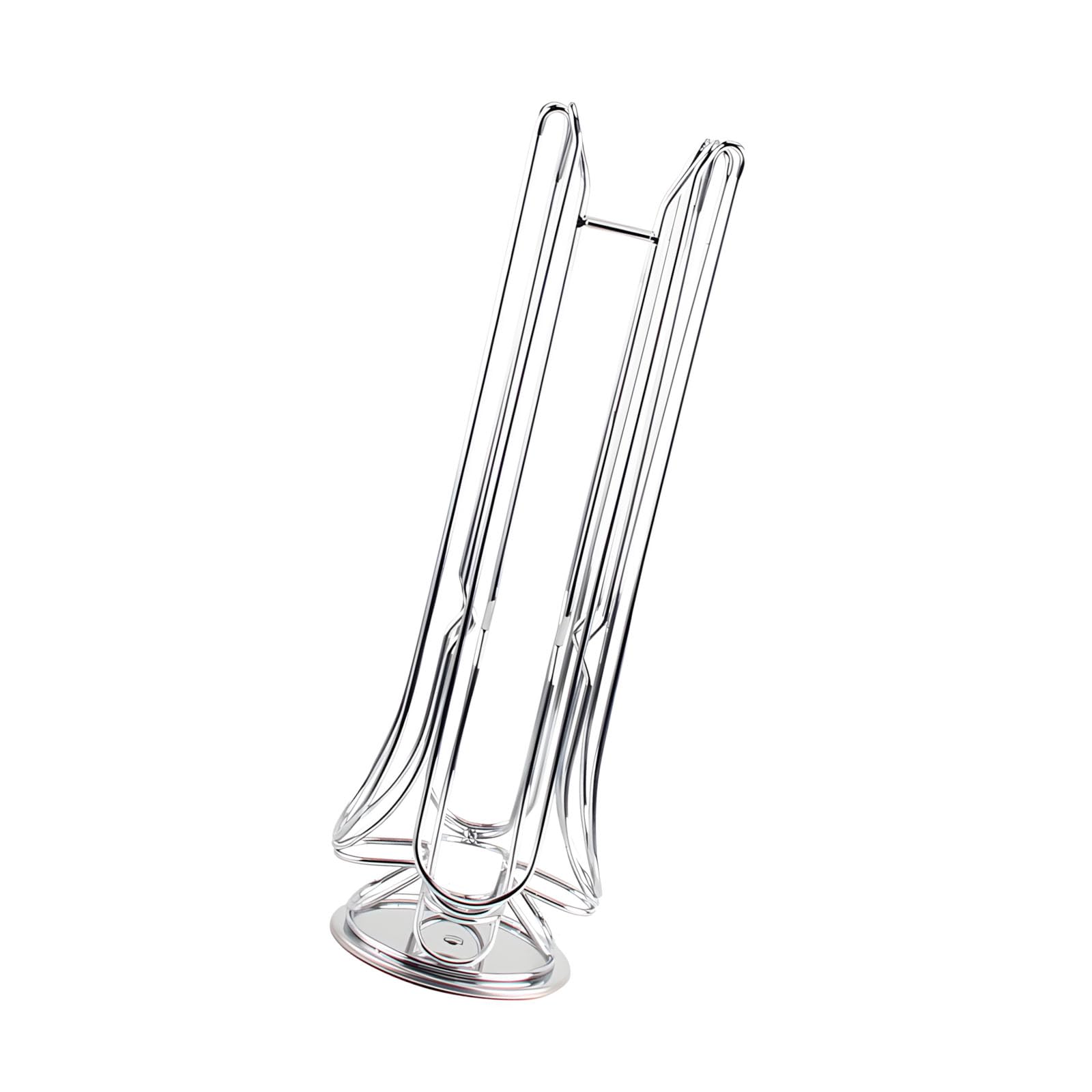 Hsioluted Modern Metal Coffee Serving Solution Provides Smooth Motion and Contains 24 Servings Neatly Easy Clean Coffee Storage Stand