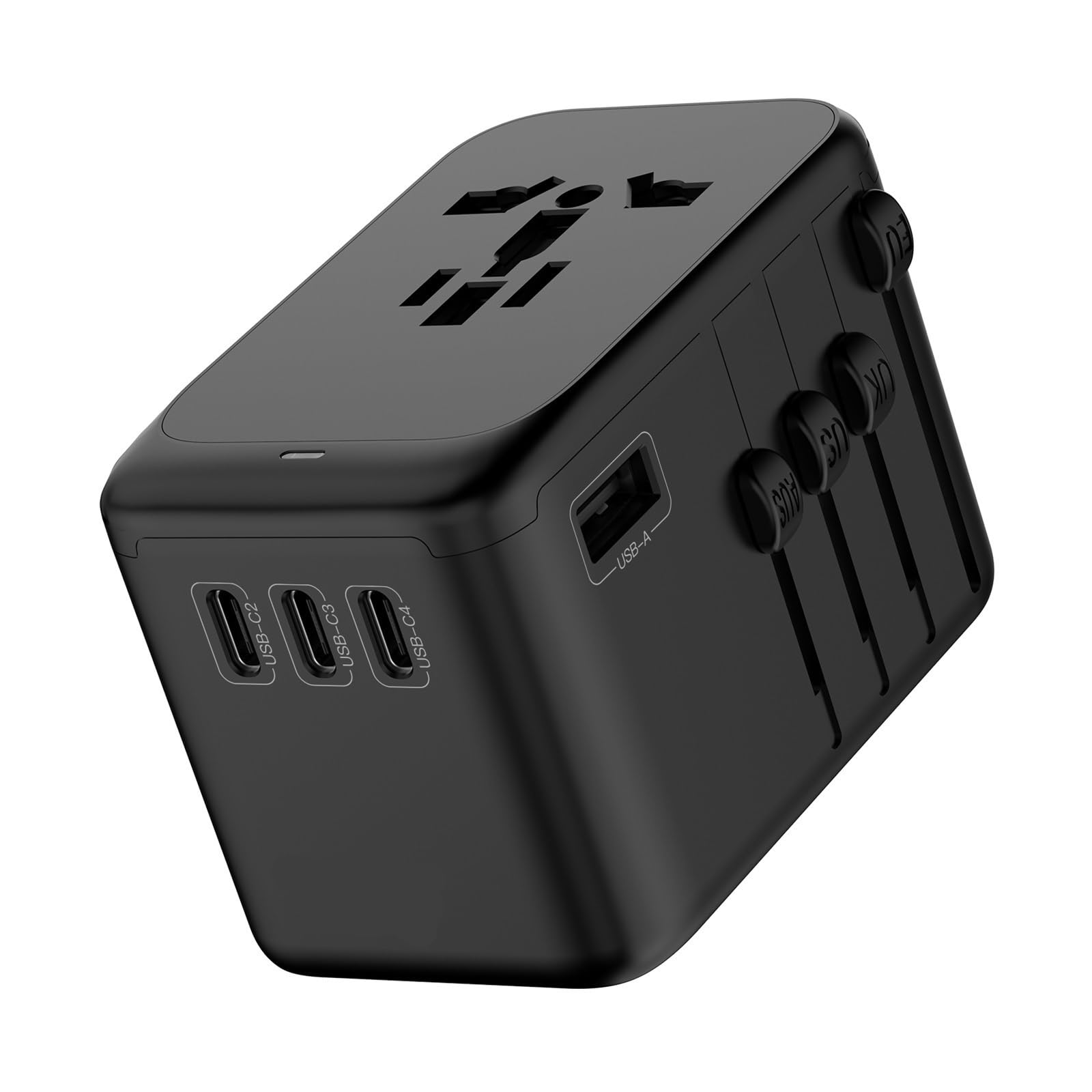 Adaptador Viaje GAN PD USB-C Carga rápida