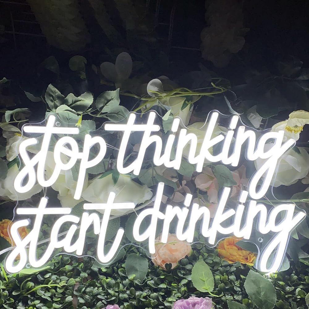 LED Sign Bar Neon Signs Drinks Led Lights Tiki Bar Wall Decorative Night Lamps Party Decoration Light USB Brightness Adjustable