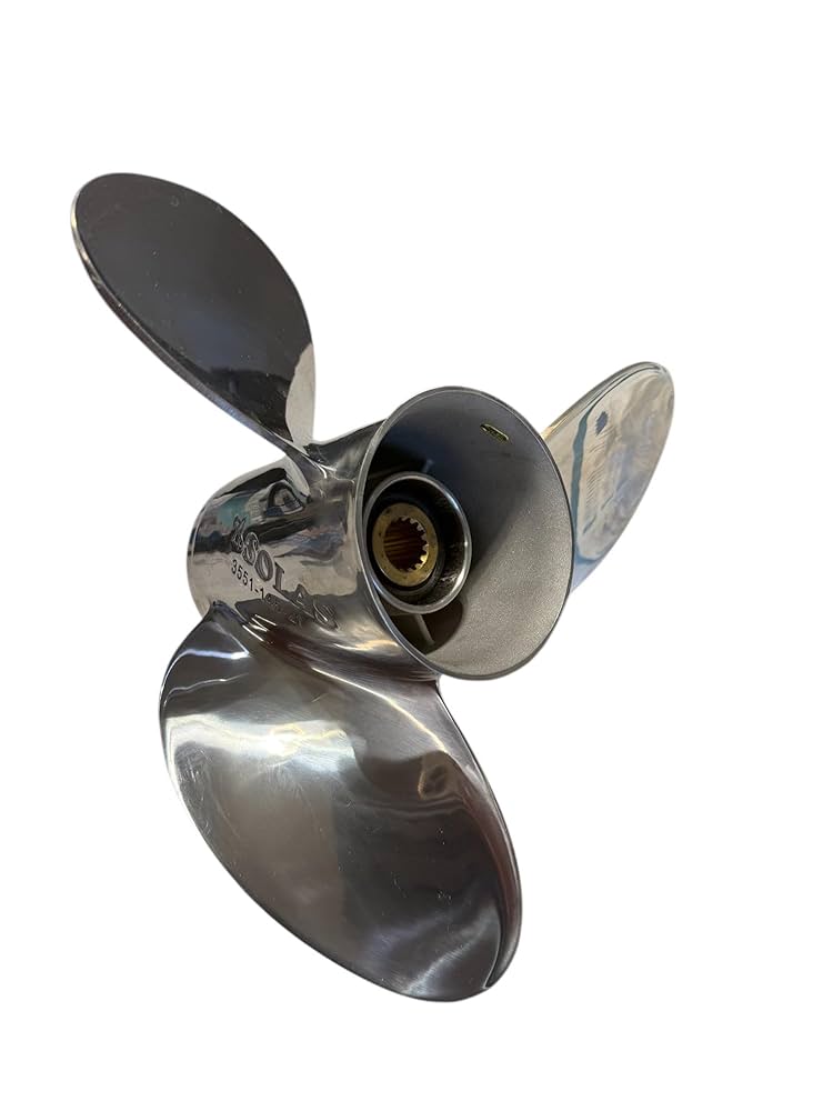 SOLAS船外機ペラ HR TITAN3 Amazon.com: SOLAS HR Titan 3 Blade Stainless 14.5