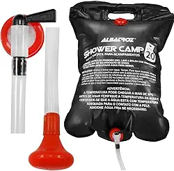Ducha Camping Bolsa 20 Litros Shower Preta Albatroz
