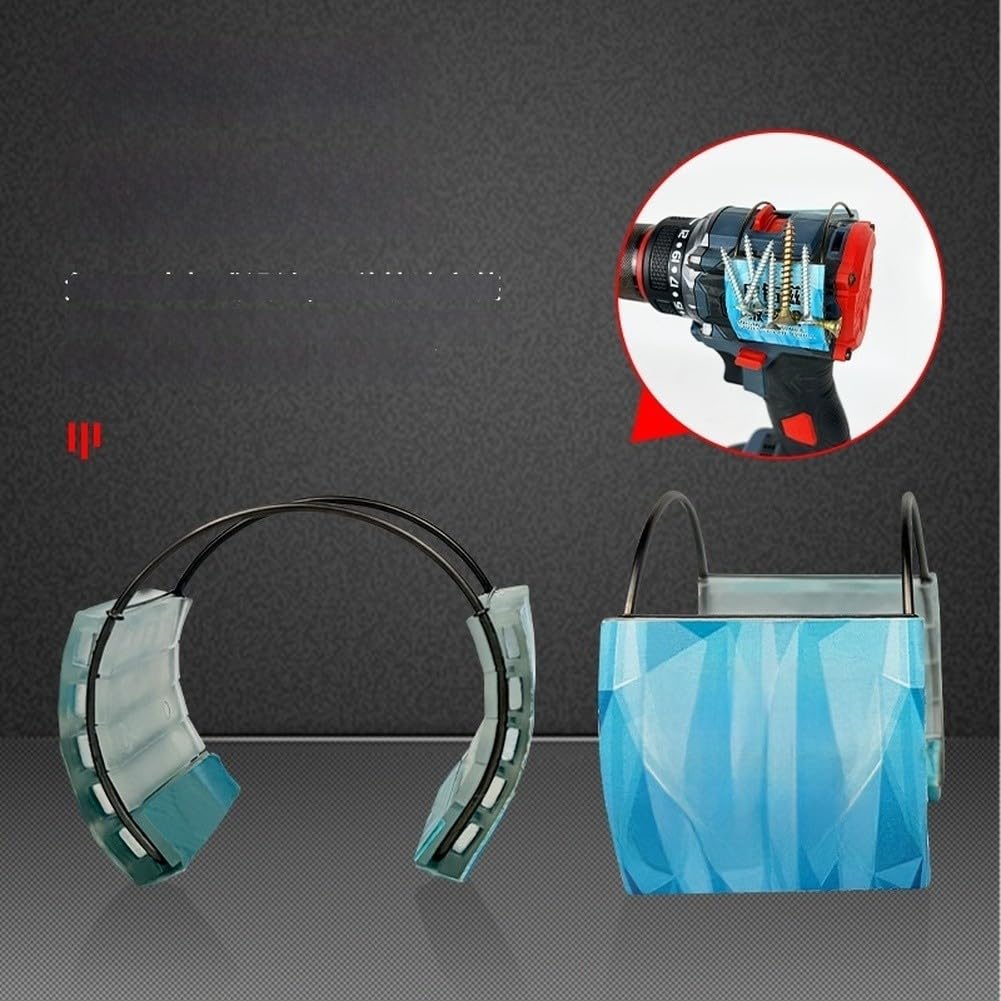 Soporte magnético de pulsera para brocas tornillos y pequeñas piezas ferrosas utilizadas con taladros con cable e inalámbricos (C) — view 6