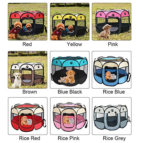 Box pieghevole per animali domestici, portatile