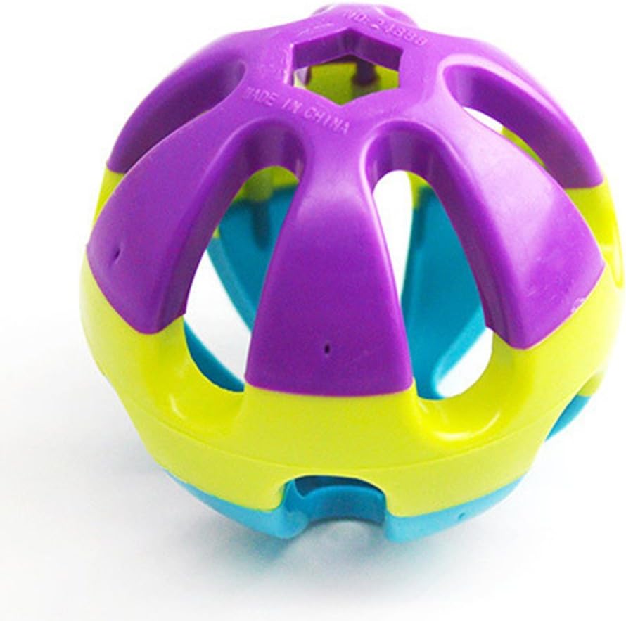 Pet Supplies Angel3292 Pet Toy Plastic Ball with Bell for Hamster Cat
