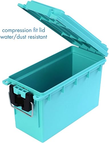 Miniatura 10 de Sheffield 12629 - Caja de campo, lata de almacenamiento de munición y lata de munición resistente al agua, estuche diseñado para almacenamiento de