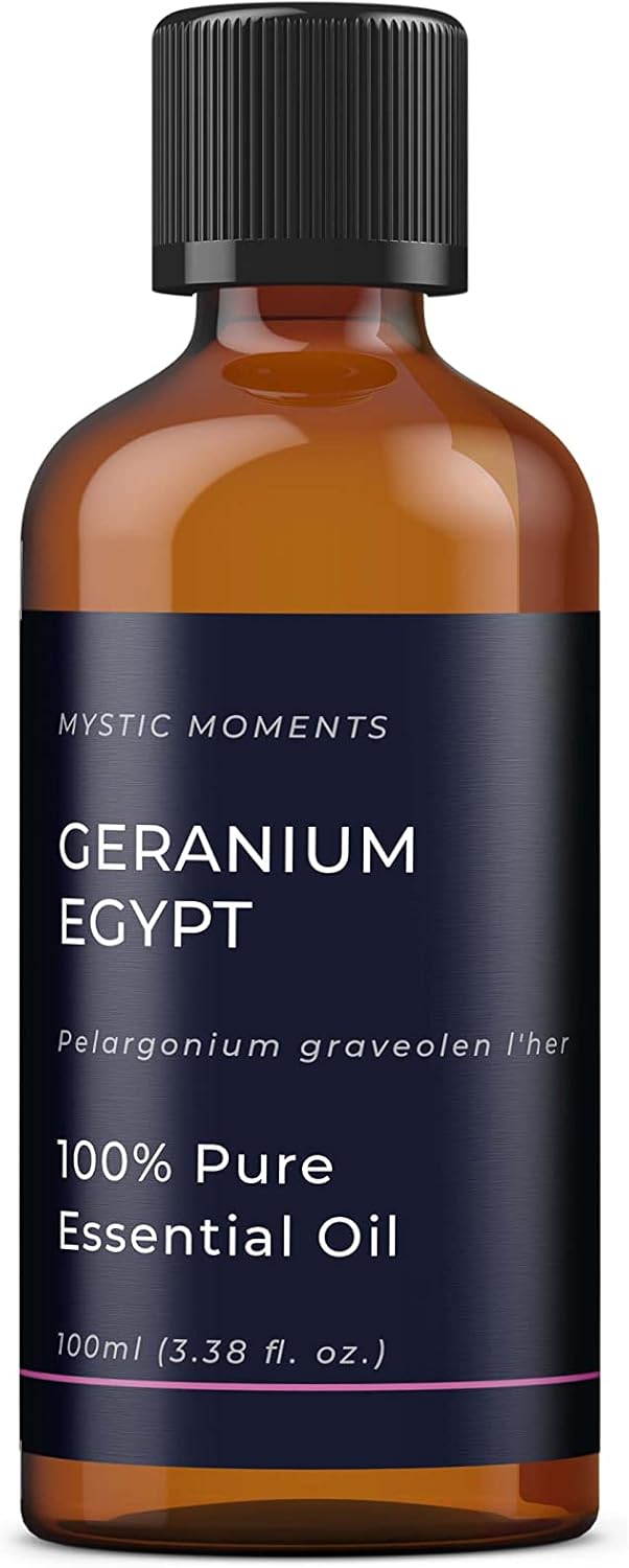 Mystic Moments | Geranium Egypt Essential Oil - 100ml - 100% Pure