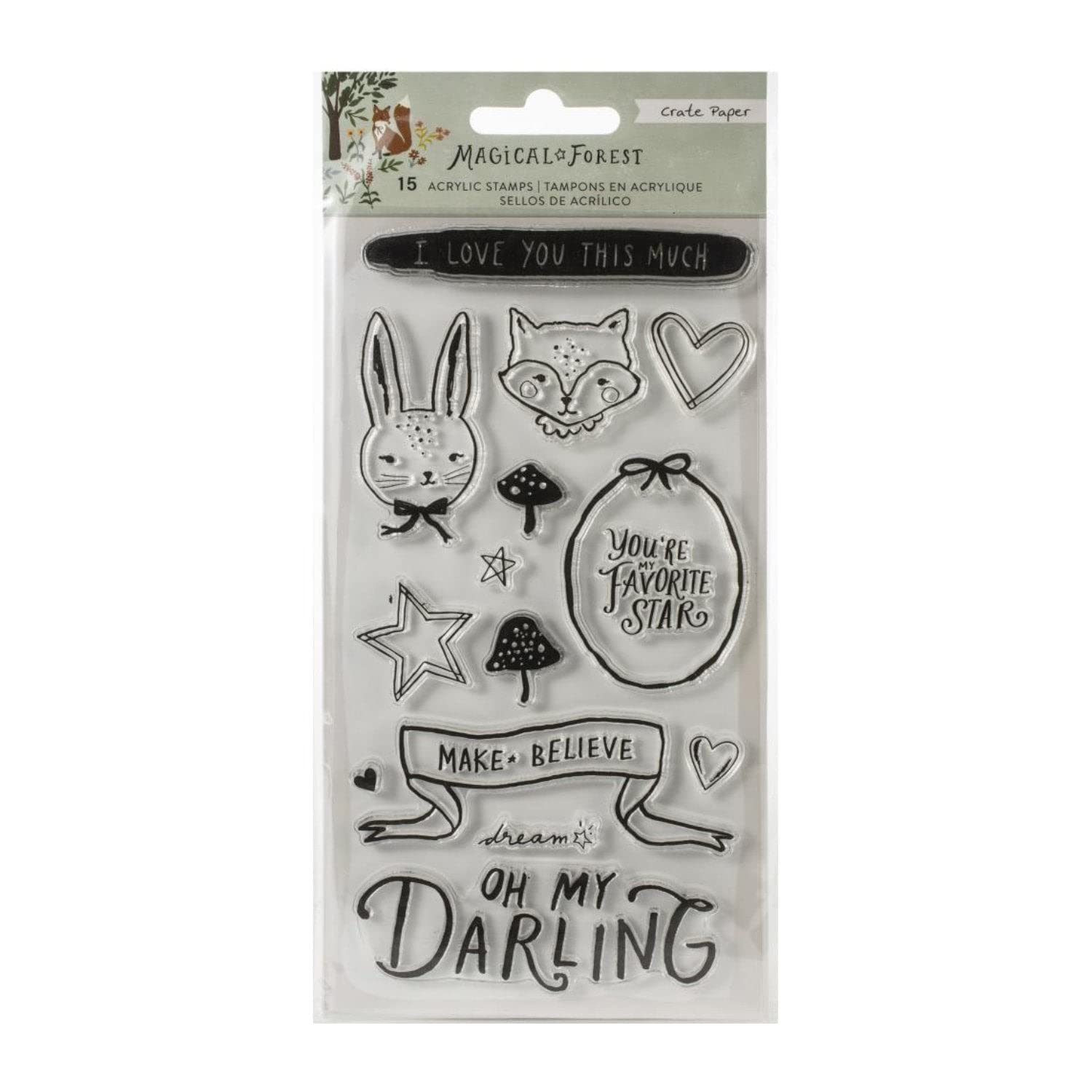 Magical Forest Stamp Set - Crate Paper