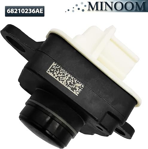 Miniatura 6 de MINOOM 68210236AE Cámara de asistencia de estacionamiento de respaldo compatible con cargador DOD-ge de 6.2L 5.7L 6.4L V8 15-18, para cargador