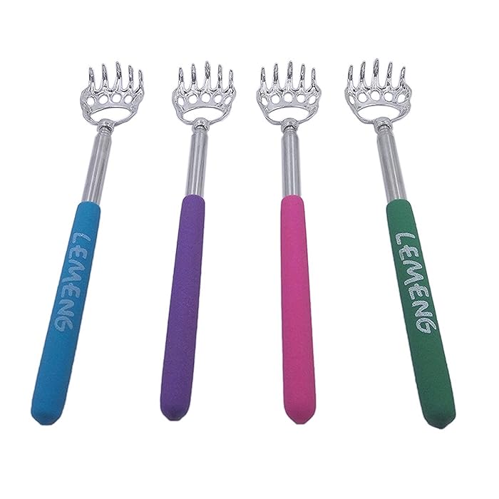Buy (4Pack) Telescoping Back Scratcher , LEMENG Portable Extendable