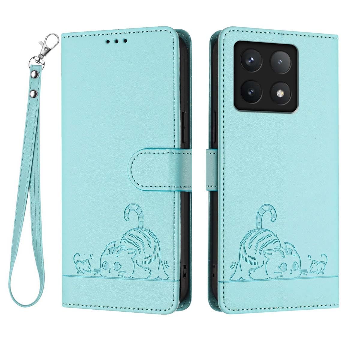 GOKEN Hülle Für Xiaomi Redmi Note 14 5G – Klapphülle Mit Kartenfach, Ständer Und Magnetverschluss