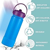 Vista 57 de Silicone Boot for Stanley Quencher 40 oz, Bottom Boot for IceFlow Flip 20 oz 30 oz, Boots Sleeve Cover for Hydroflask 12-24 oz and 32 oz 40 z Sports