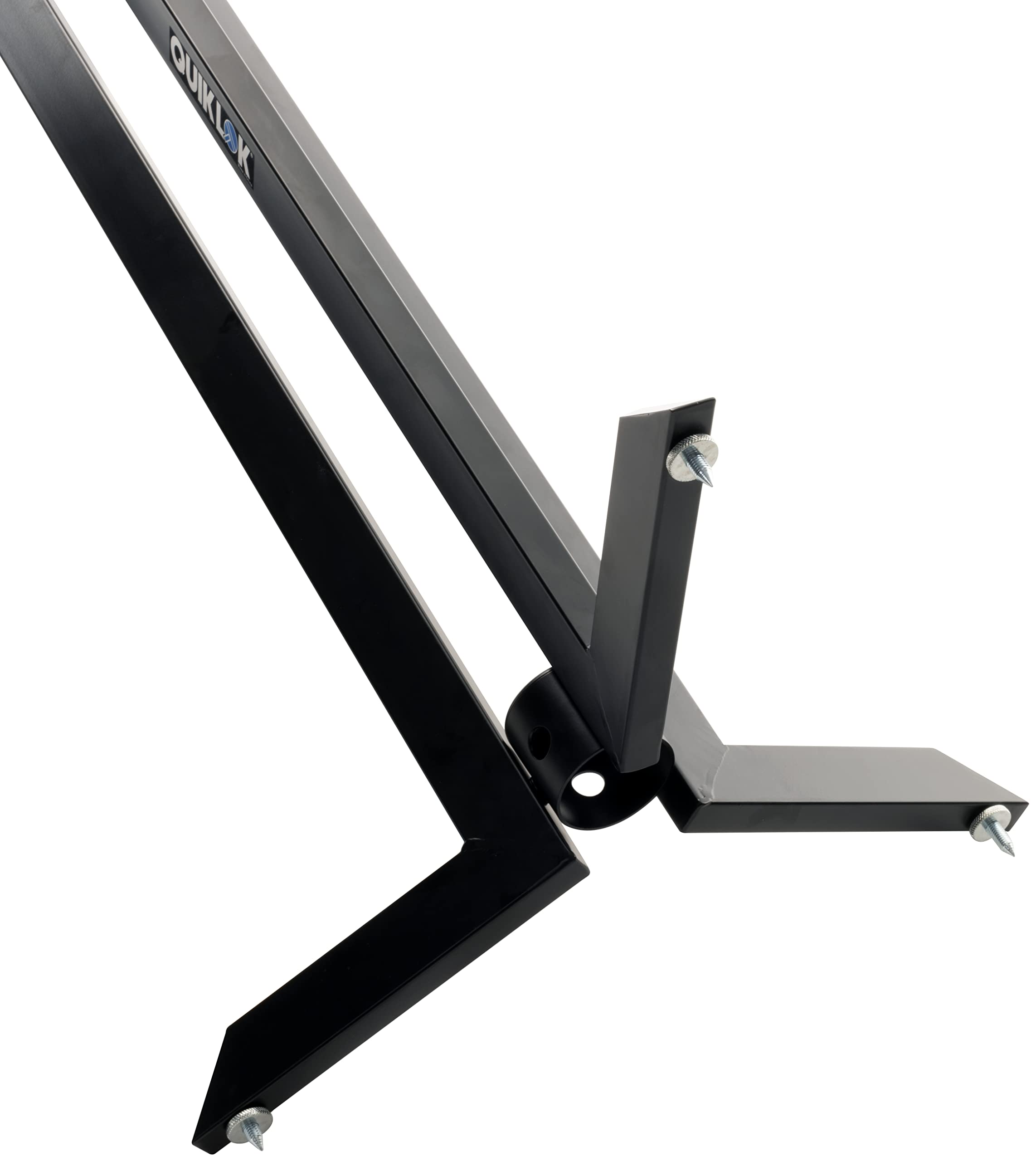 QUIK LOK - BS/542 PAAR MONITORSTÄNDER, Paar Monitorständer für Studio, Höhe 106 cm, Farbe Schwarz