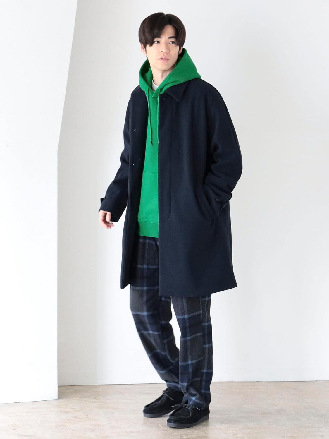 (ビーミング ライフストア by ビームス)B:MING LIFE STORE by BEAMS/ブルゾン B:MING by BEAMS ハイブリッド ステンカラー コート メンズ