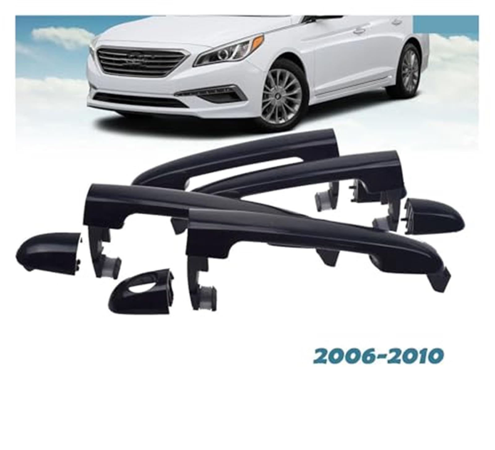Samochód Zewnętrzny Przód Lewy, dla Hyundai, dla Sonata 2006
