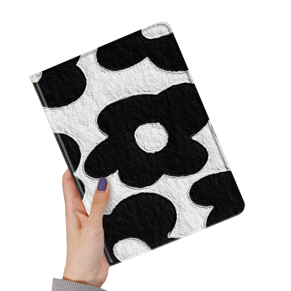 kaitesiiPad Mini 6th Generation Case Floral Pattern iPad Mini 6 Floral Case Flower Pattern Cute Pretty Slim Leather Folio Smart Cover Support Pencil Charging Auto Sleep/Wake (Color B)