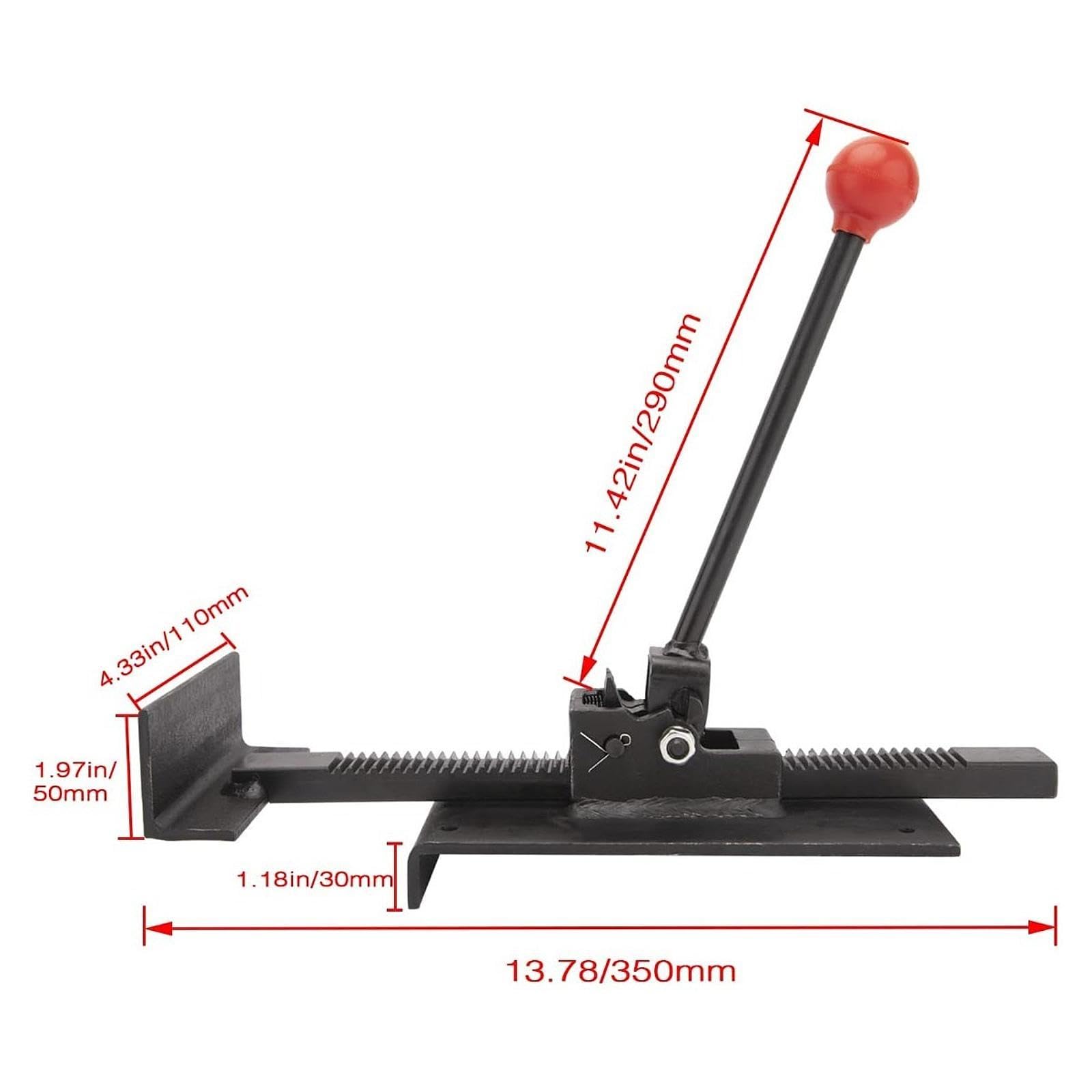 Qianly Hardwood Floor Jack, Laminate Flooring Tool, Hand Tool, Easy to Use, Positioning Tool, Floor Installation Straightening