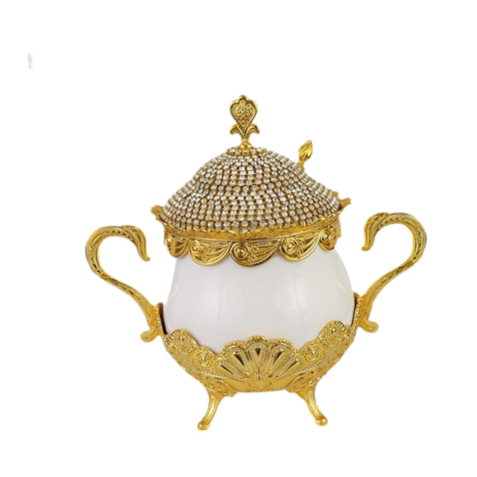 PIXZCSA Classy Spice Jar Sugar Holder Beautifully Designed To Fit Home And Kitchen Needs Sugar Containers Size Is 15cmx9.5cm Spice Jars Container Storage