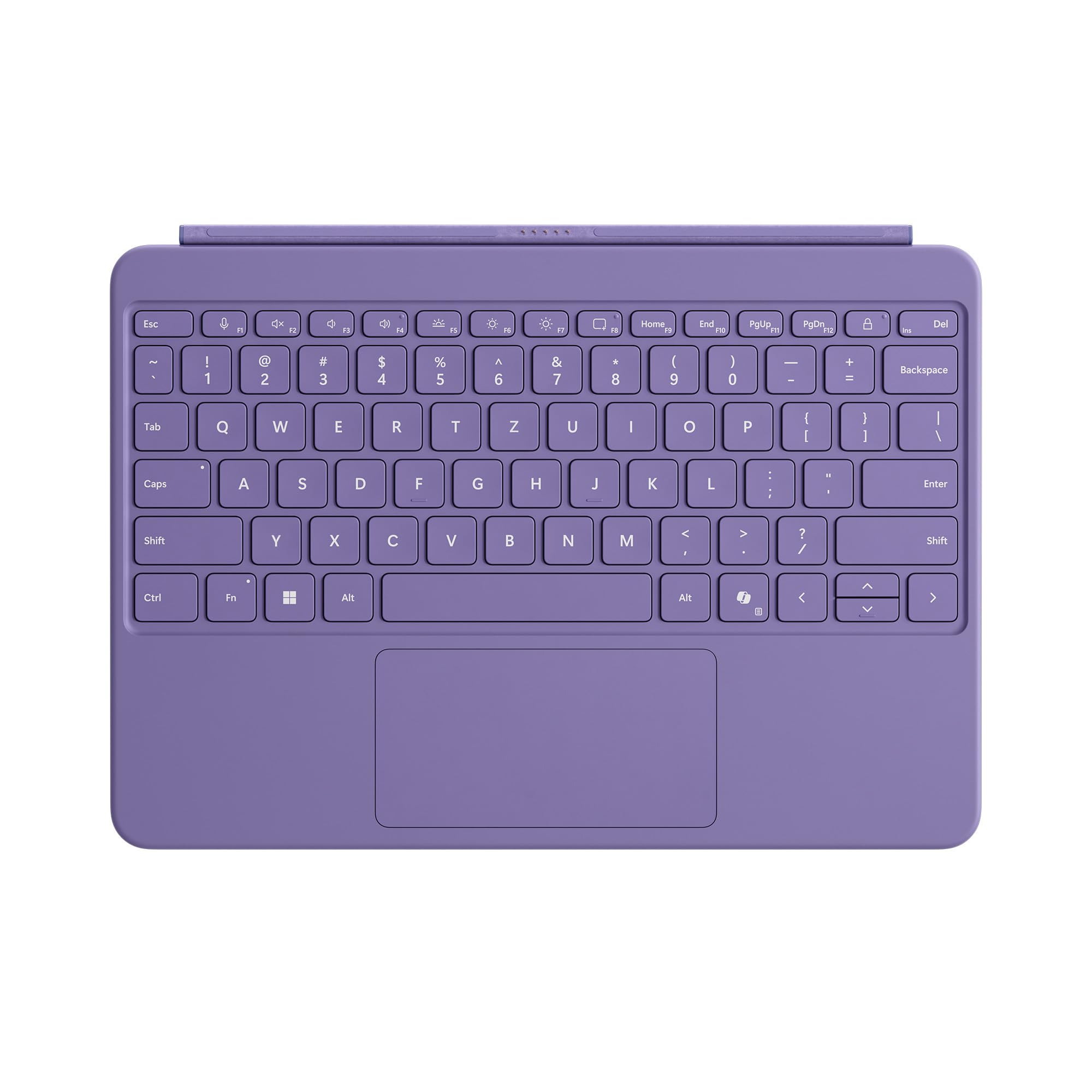 Microsoft Surface Pro 12" Keyboard | kompatibel mit Surface Pro 12" | QWERTZ | Violett