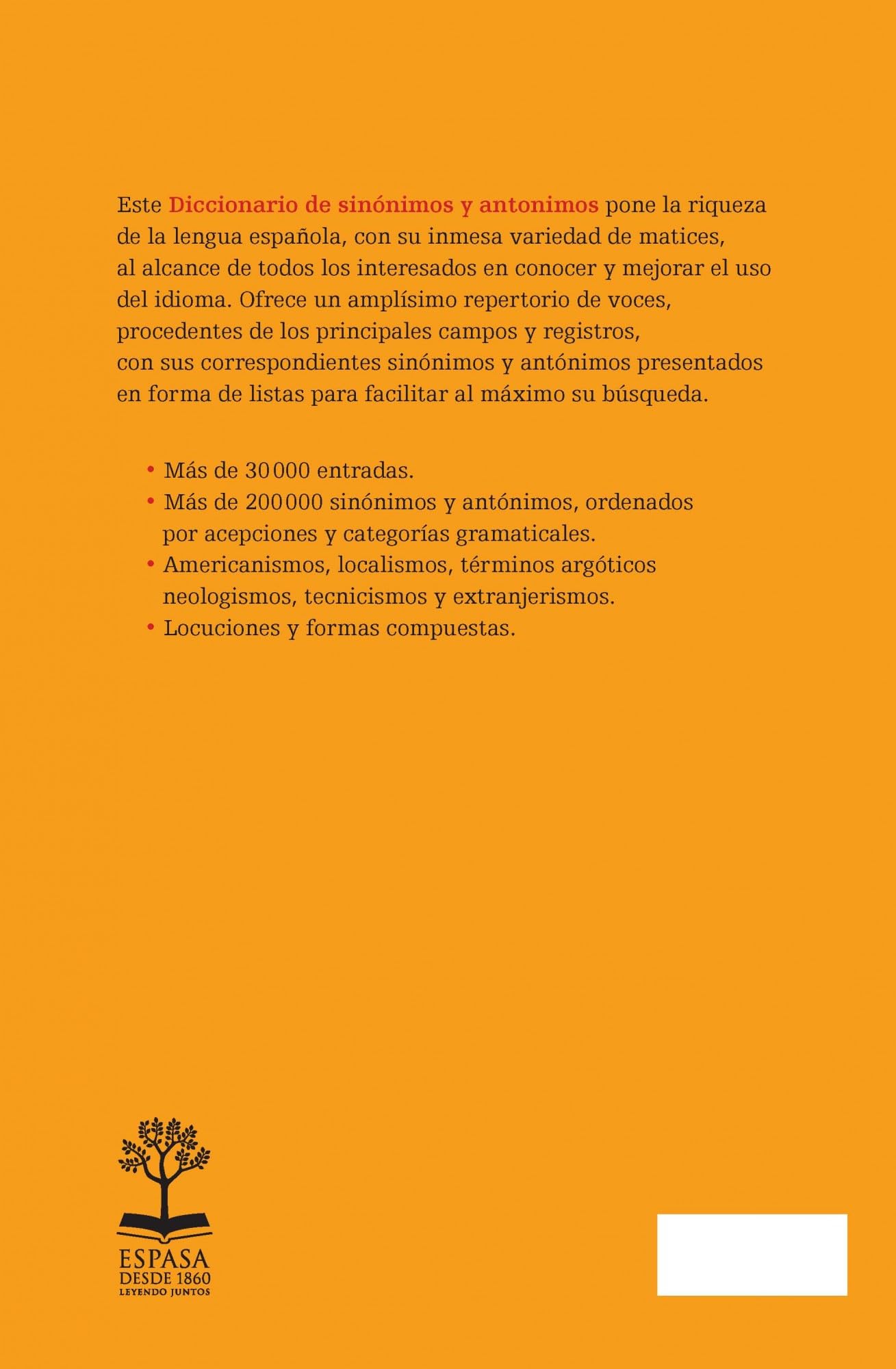 Diccionario de sinónimos y antónimos (DICCIONARIOS LEXICOS)