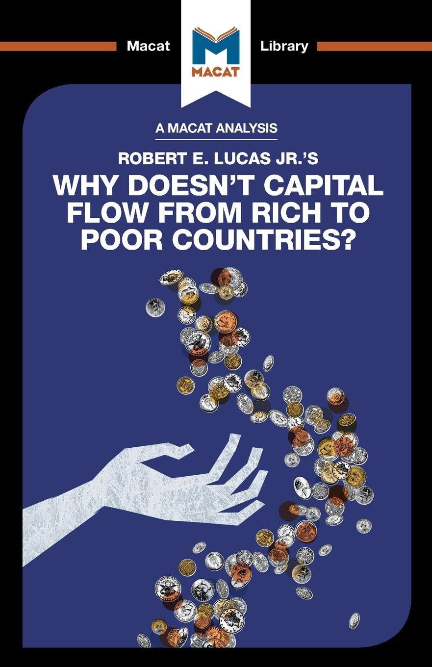 Why Doesn't Capital Flow from Rich to Poor Countries? (The Macat Library)