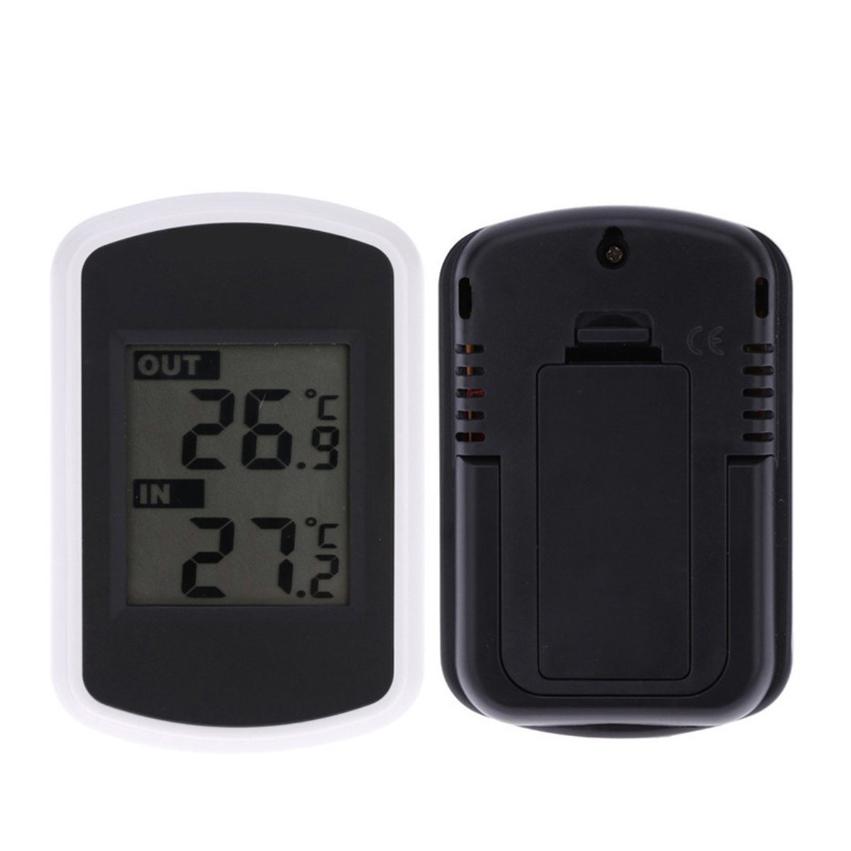 Ts-Ft004-B Drahtlose Digitale Thermometeruhr Wetter Temperaturtest für zu Hause Innen-Außen