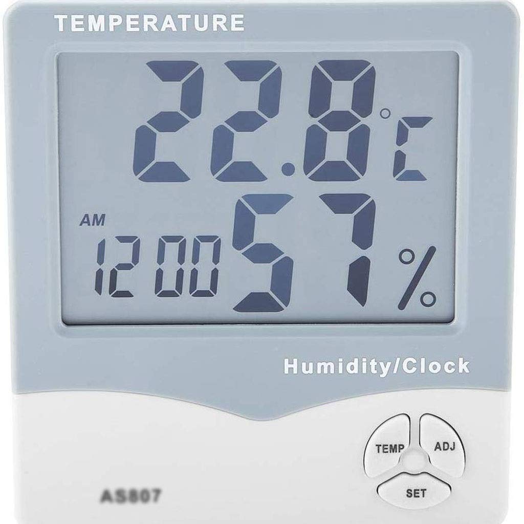 PNAWLLCF-65 Cyfrowy Higrometr Termometr i Wilgotność Względna Miernik Wilgotności i Temperatury z Monitorem