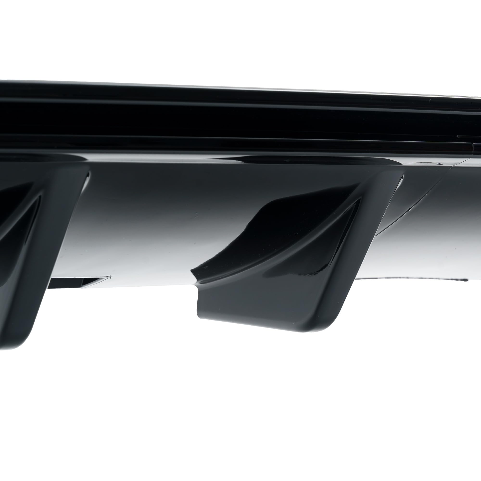 JOM 5G2805901 Heckdiffusor Heckansatz schwarz glänzend passend für Golf 7 Facelift, Bj.: 2017-2019 Sport Look