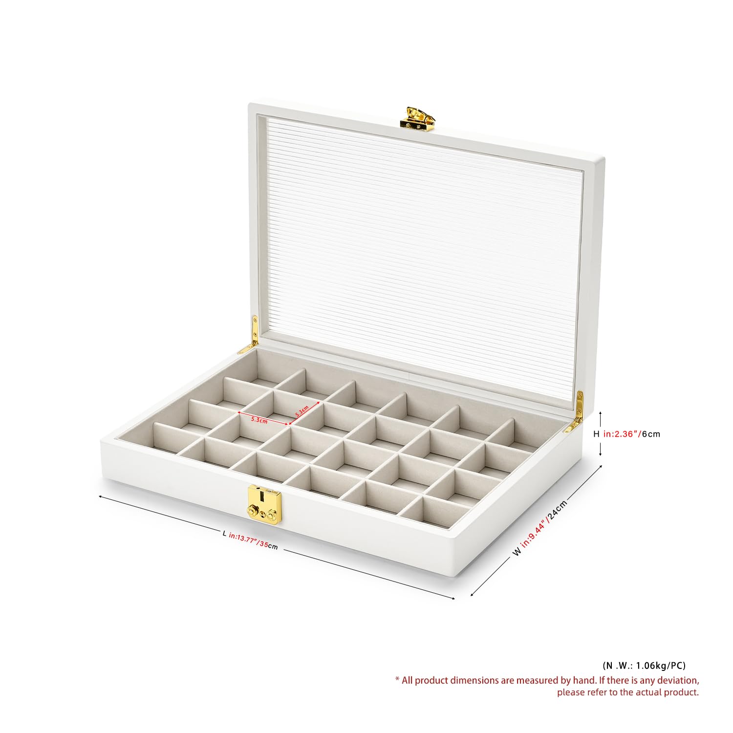 ♦︎990 Papten ジュエリートレイ 蓋付き 木製 コンパートメント Amazon｜Papten ジュエリートレイ 蓋付き PUレザー ジュエリーボックス