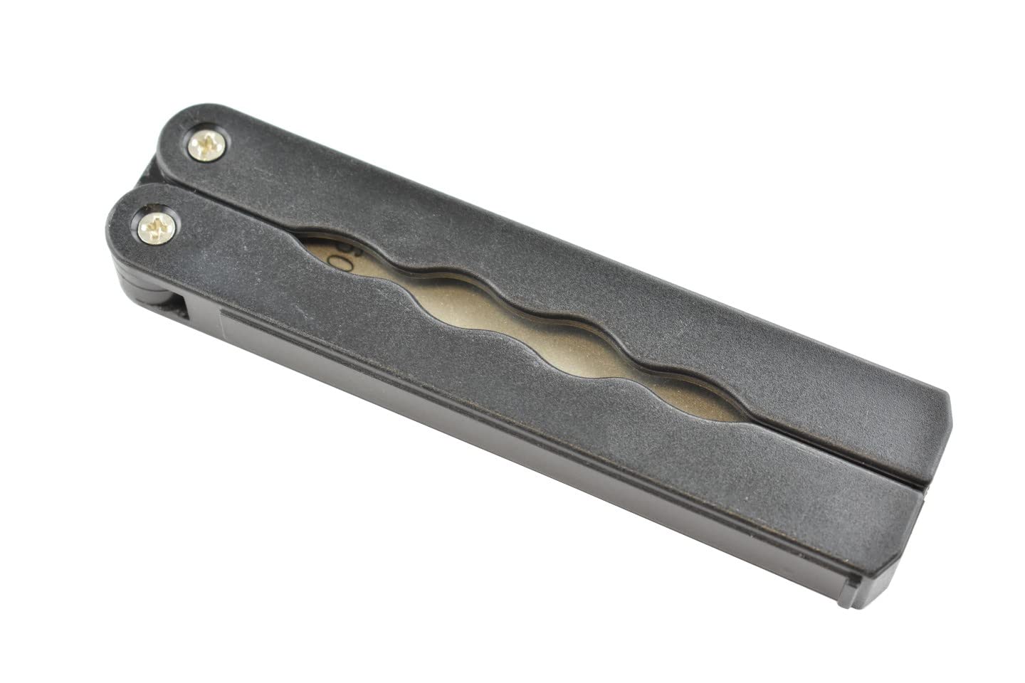 SP61 - Aiguiseur Couteaux, Affûteur diamant pliable à Double Grain d'affûtage Épais/Extrafin 400/600 Grit pour Cuisine Jardin Outils de Plein Air d'affûtage