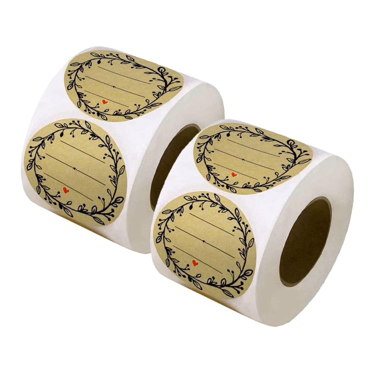 VILLCASE 8 etichetta autoadesiva Adesivi per confezioni Adesivi per dolci etichette adesive per barattoli di conserve adesivo da forno adesivi circolari decalcomanie adesive