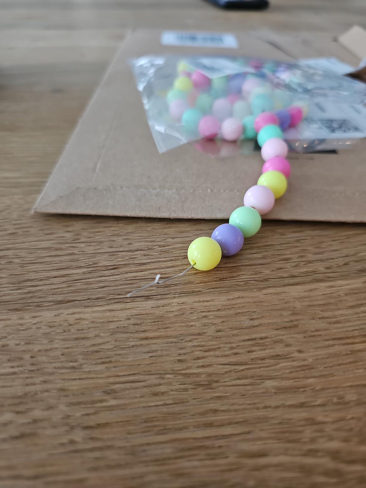 Wambere Handykette Mit Bunten Perlen - 120cm Lanyard Für Handy & Schlüssel