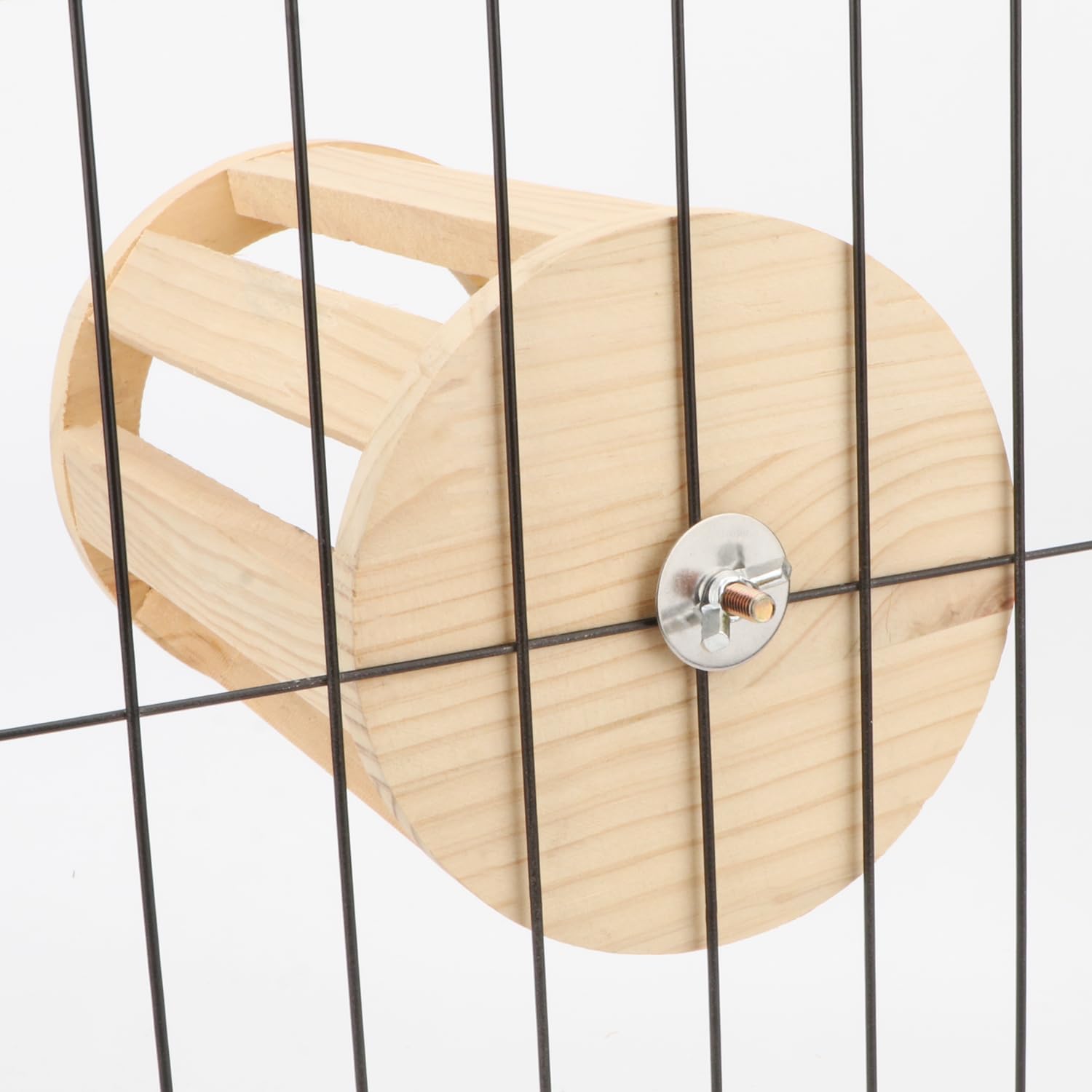 Rabbit Hay Feeder Rack Wooden Food Manger Grass Holder for Small Pets Bunny Chinchilla Guinea Pigs - image 5