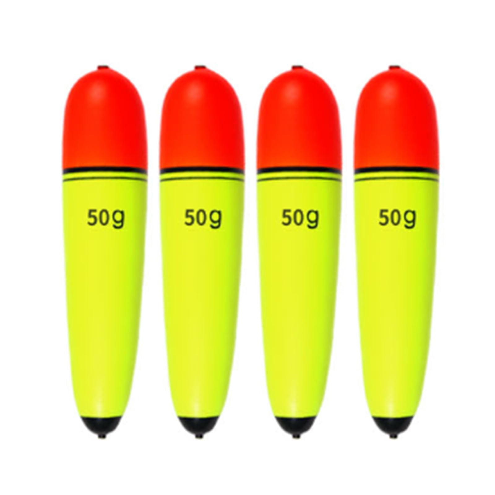 4Pcs Slip Bobber Fishing Float Foam Bobbers Saltwater Freshwater Floatage 10-120g Floating Buoyancy Easy to Use
