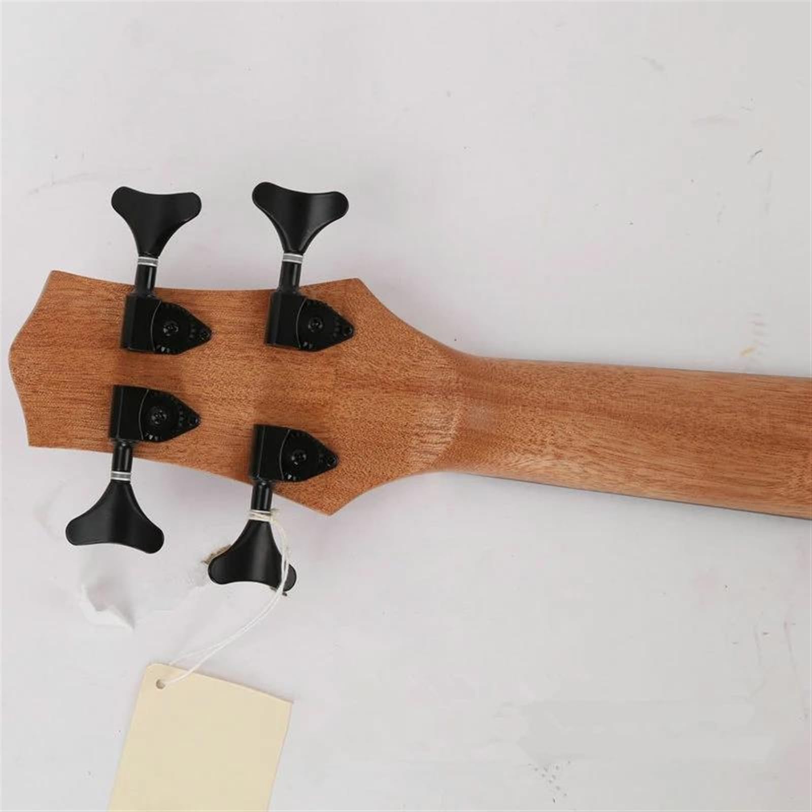 30-calowa Mini Gitara Elektryczna 4-strunowa Gitara Basowa Pełna Sapele Vintage Zamknięte Pokrętło Ukulele