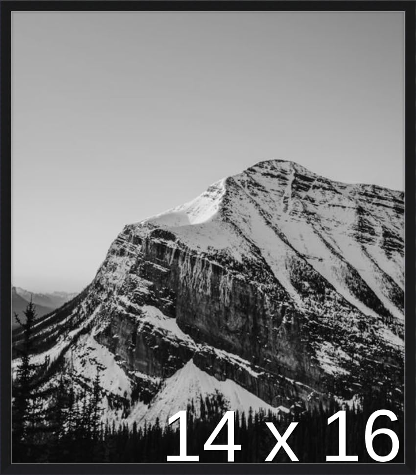 Frame It Easy 14 x 16 Satin Black Metal Frame (Ashford)