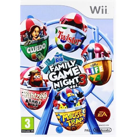 Hasbro Family Game Night 3 for Wii Cover