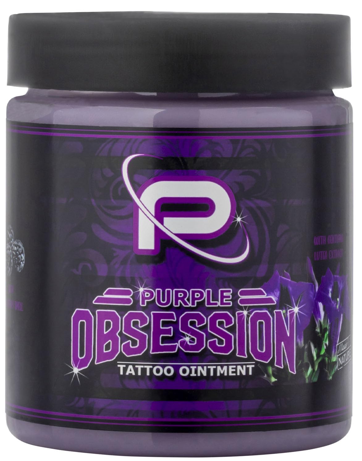 Proton - Colours Obsession - Tattoo Butter - Made by Nature - Purple - 250ml / 8.5 Oz. Crema para proceso tatuaje y curar. Violeta - Morada