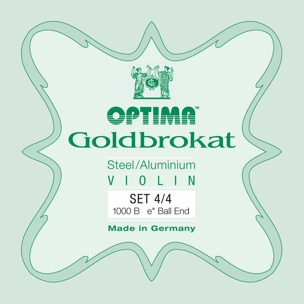 Optima Corde per violino broccato oro set 4/4 medio (sfera) 1000B