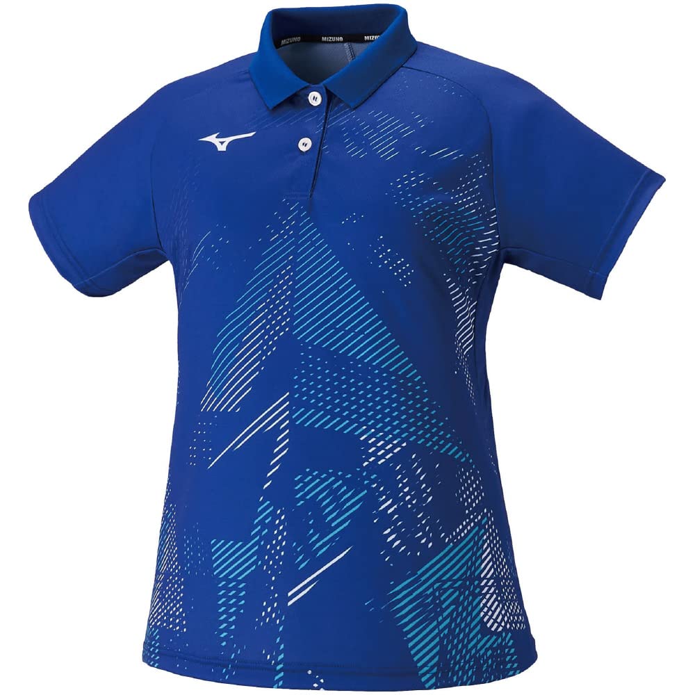 ミズノ(MIZUNO) テニス ゲームシャツ 吸汗速乾 ダイナモーションフィット 62JA2205 レディース サーフブルー XLサイズ 61-Y9n6D0FL.jpg
