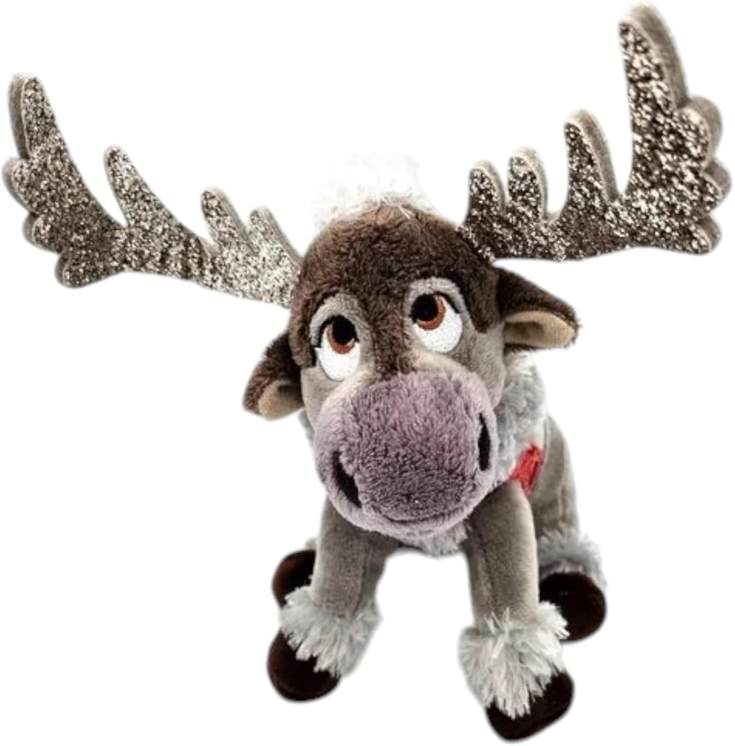 Ferro Stars Sven Plush Frozen 2, Ice Queen, Snowman, Plush Animal (Sven mini), Multicolor, 14 cm