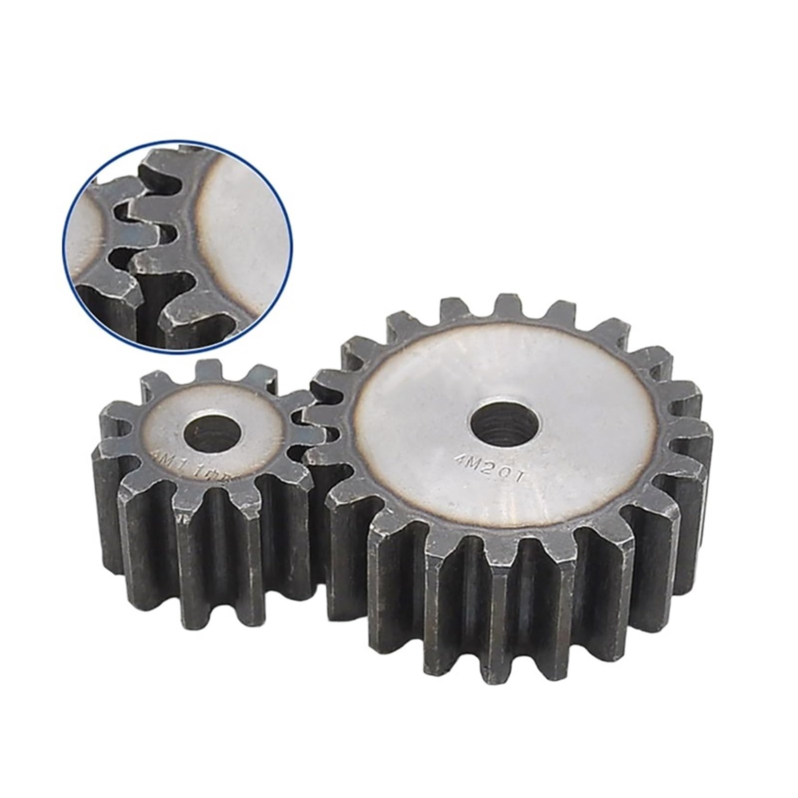 Bevel Gear Pinion Hardware Mechanical 1pcs 4 Mod Spur Gear 10/11/12/13/14/15/16/17/18/19/20 Teeth Thickness 35mm 4M Carbon Steel Transmission Pinion Gear(17 Teeth OD 76mm)