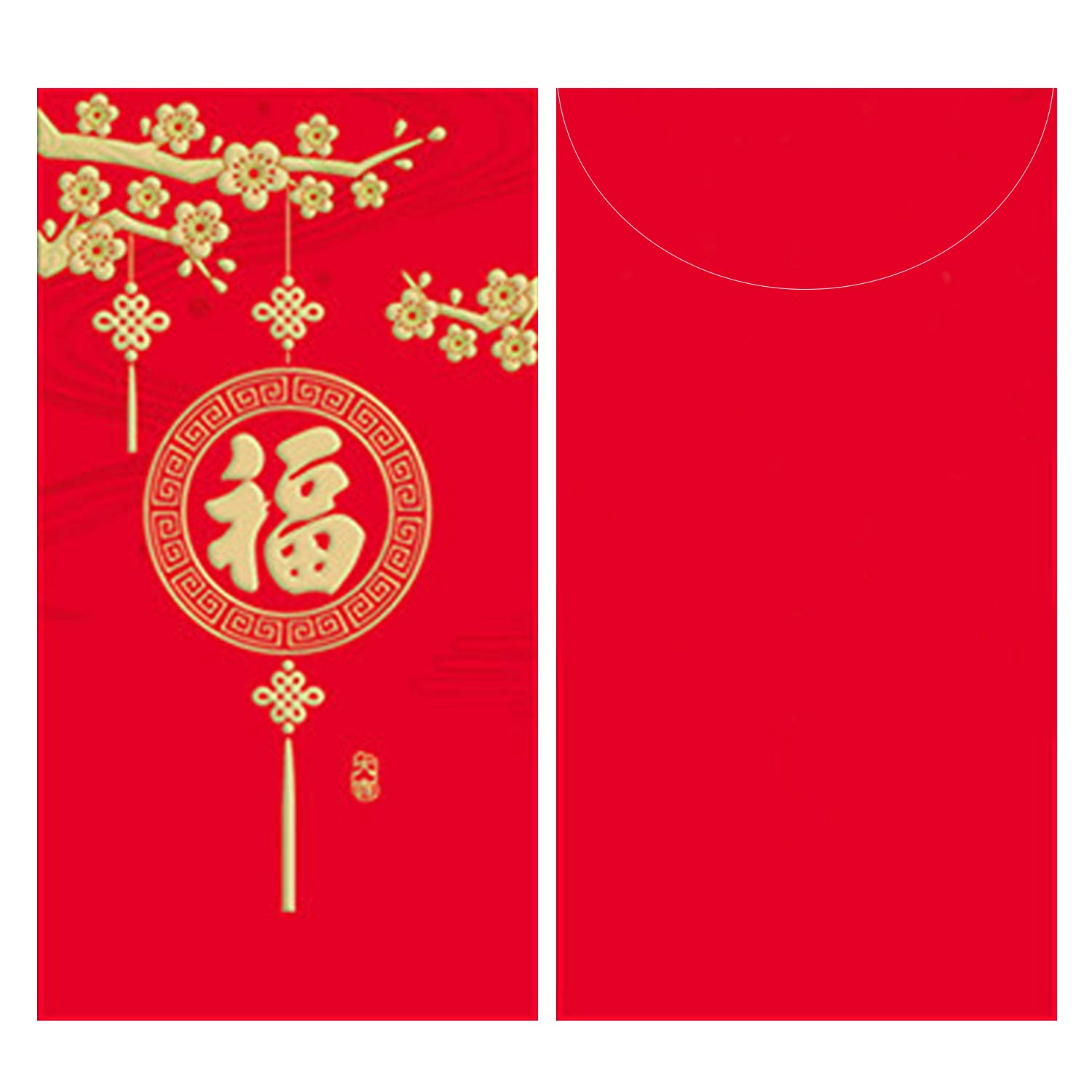 FAURAPMNG 18Pcs Chinese Rode Enveloppen voor Bruiloft, Grote Hong Bao Lucky Money Cash Enveloppen Rode Pakketten Lai See voor Bruiloft Pasgetrouwden