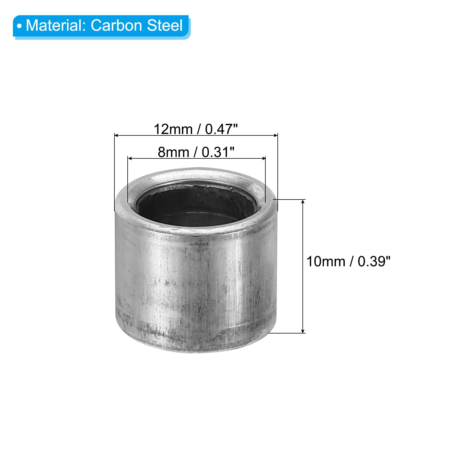 PATIKIL M8 Steel Spacers - Image 2