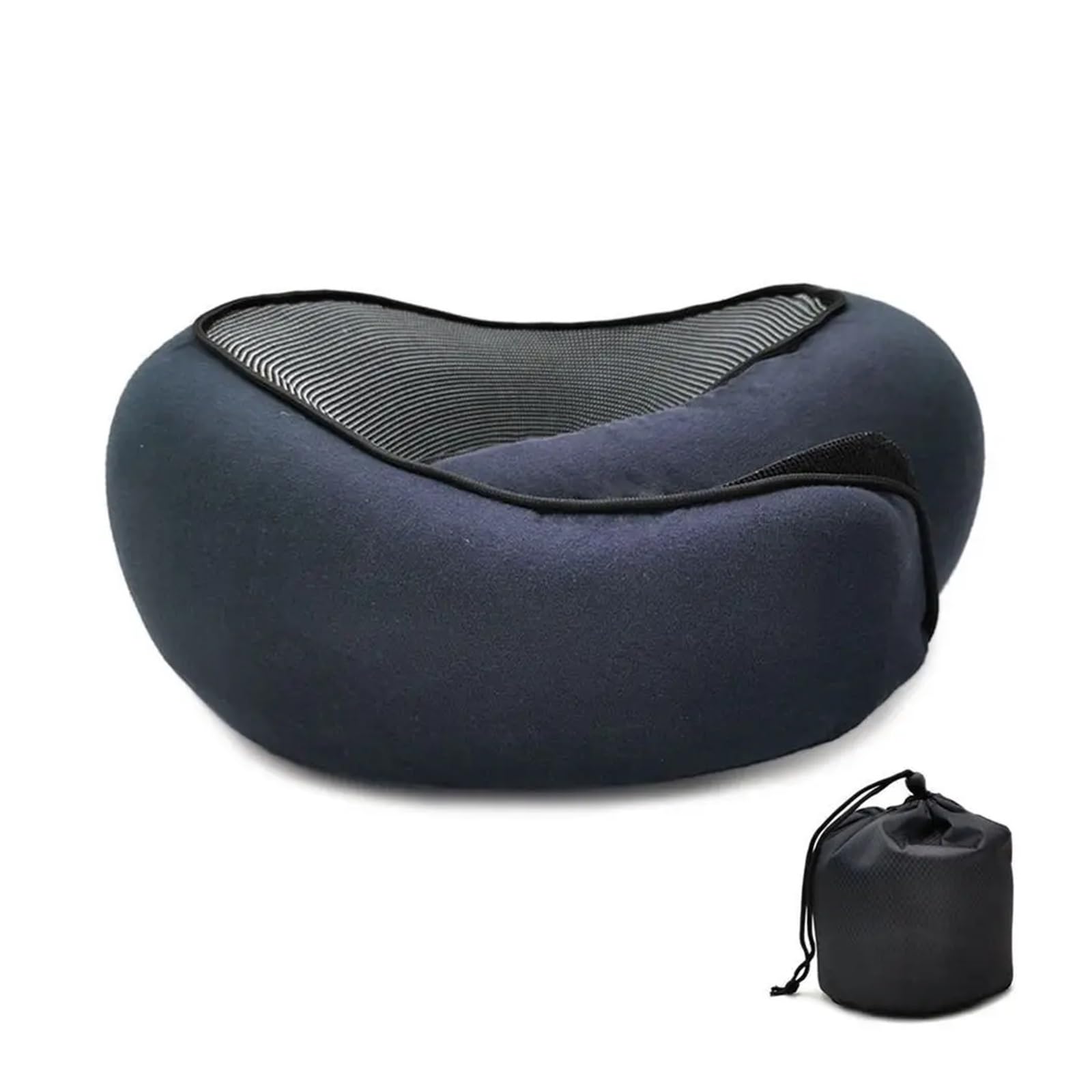 WWYYZAYC Travel Soft Neck Pillow Portable Adjustable Soft Neck Support Noon Break Sleep Pillows(Blue,Type2)