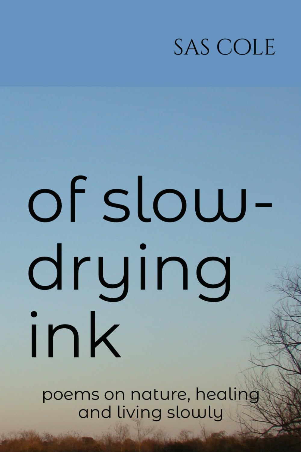 Of Slow-Drying Ink: Poems on Nature, Healing and Living Slowly