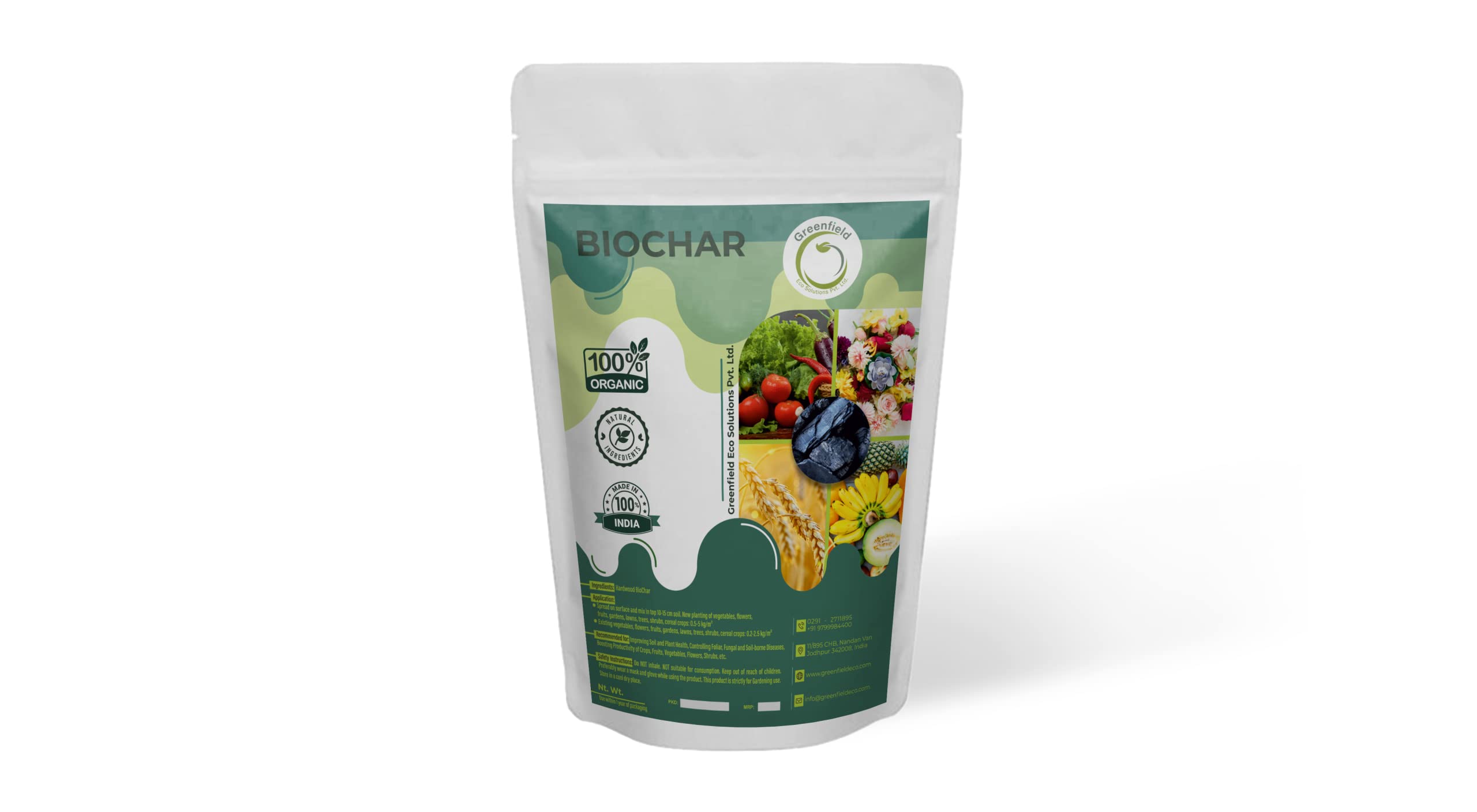 100% Organic Hardwood BioChar for Vegetables, Flowers, Fruits, Gardens, Lawns, Trees, Shrubs, etc, 900 g (B01FXCL9LI) Amazon Price History, Amazon Price Tracker
