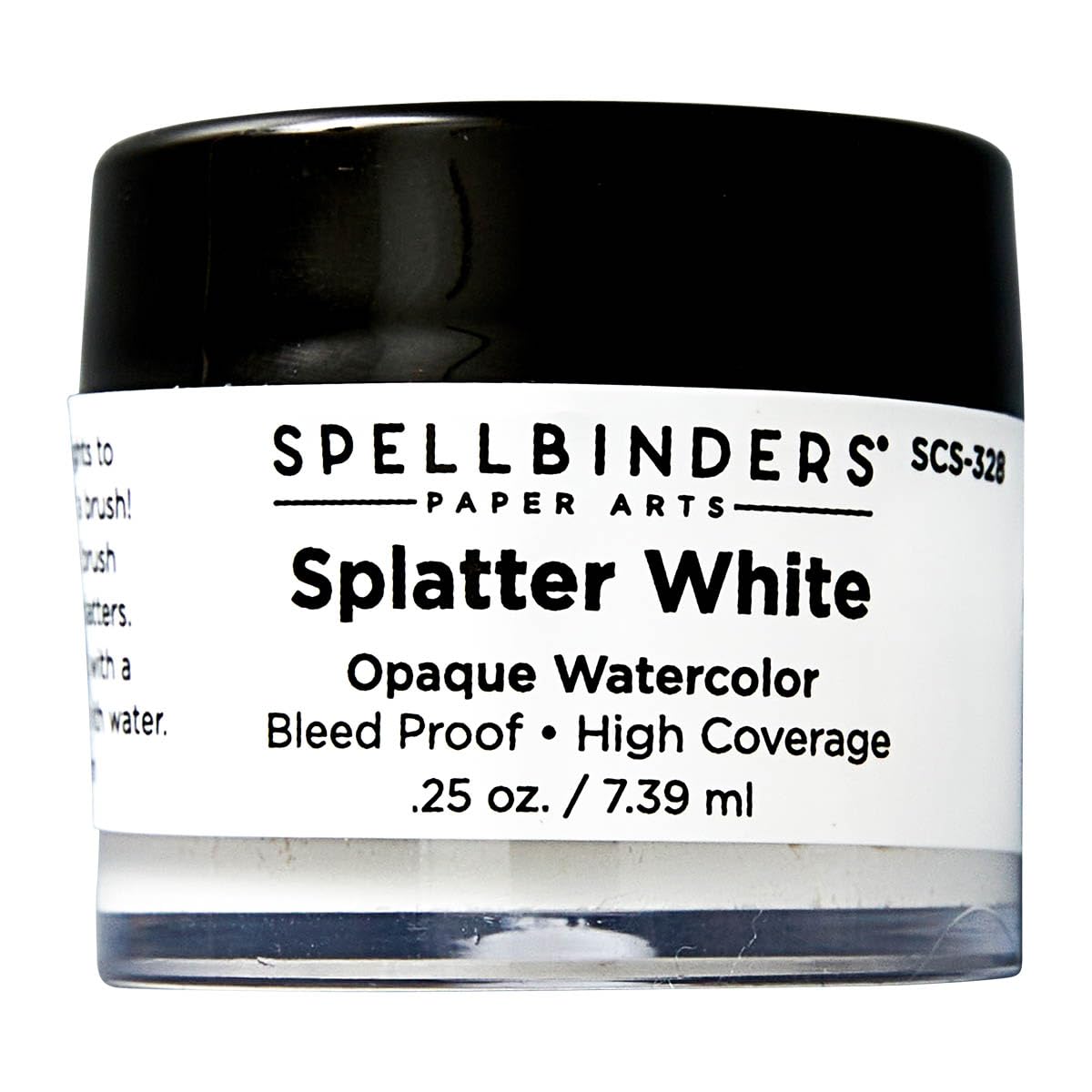 Spellbinders Splatter White Opaque Watercolor, ONE