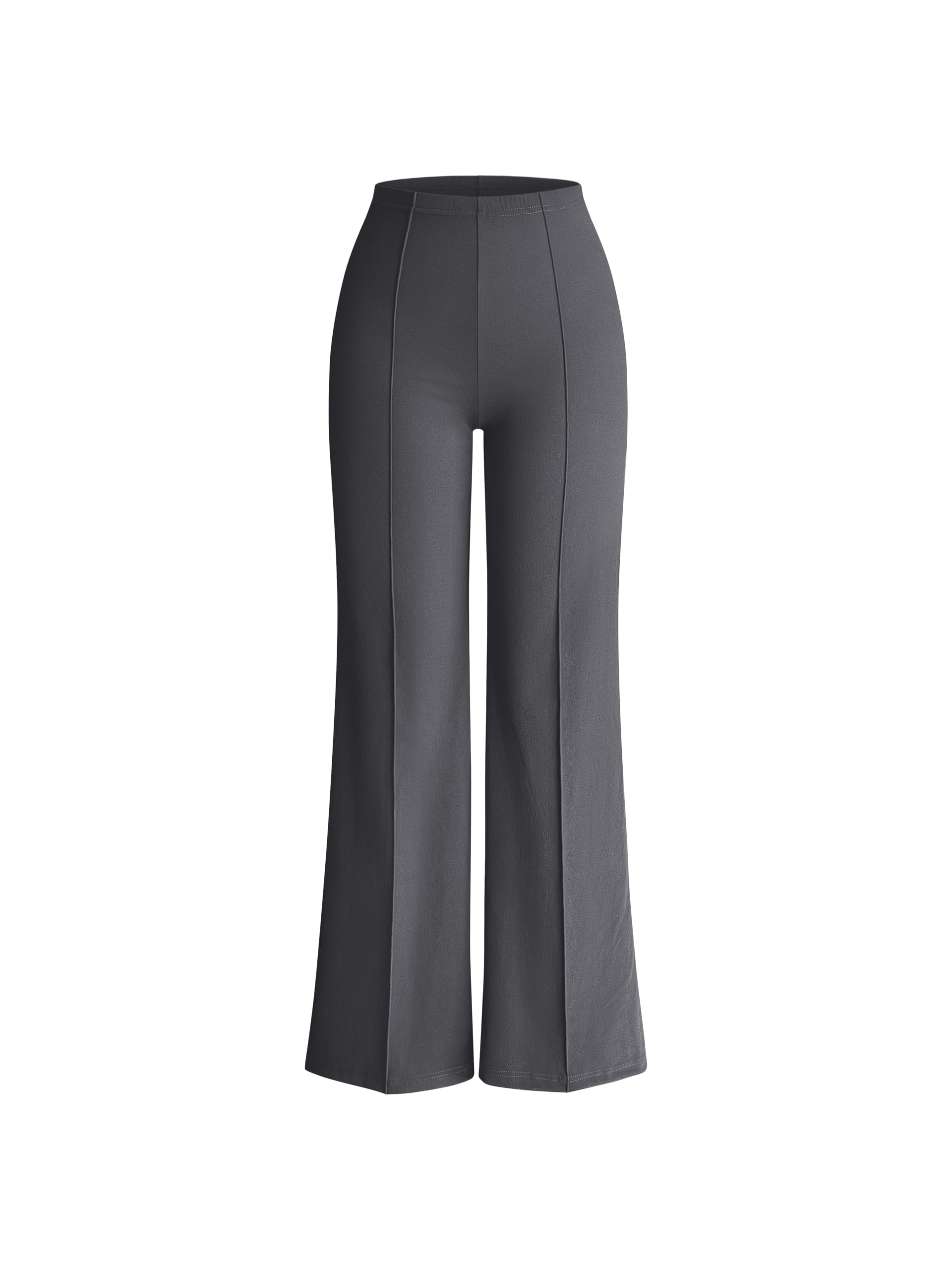 OQQ Women Wide Leg Pants High Waist Casual Pants Fall Clothes Outfits